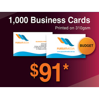 1,000 x Business Cards - 310gsm