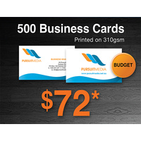500 x Business Cards - 310gsm