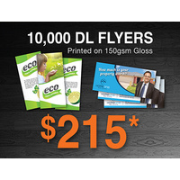 paper flyers 150gsm gloss 10 000 flyers