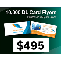 10,000 x DL Card Flyers