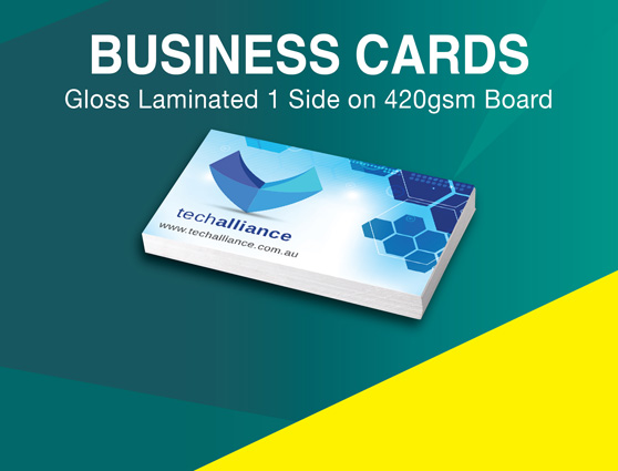 Gloss Laminated 1 side - 420 gsm
